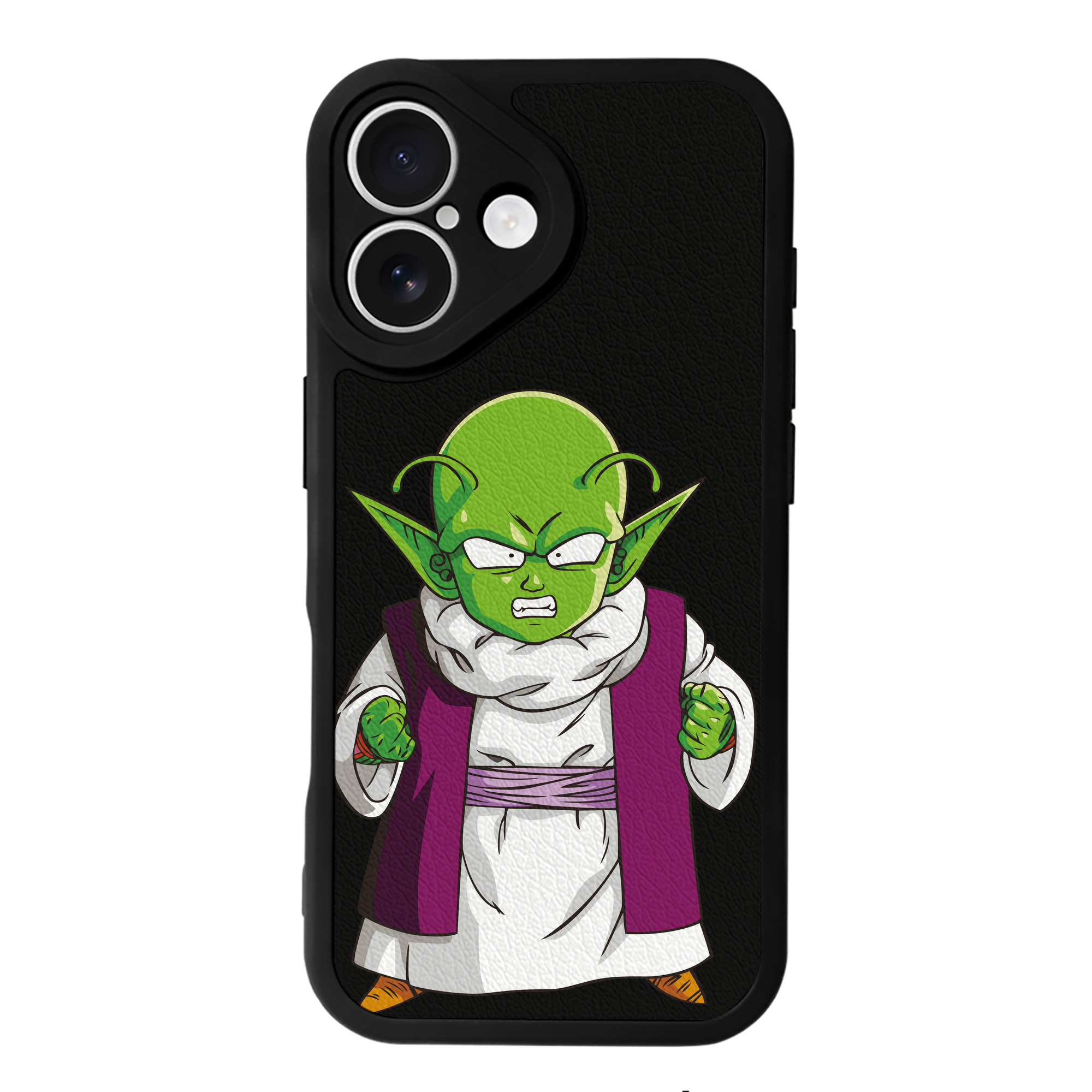 （画像用） ドラゴンボール ピッコロ DRAGON BALL Piccolo 【iPhone 16シリーズ対応】シリコンスマホケース（レザー調） 材質：シリコン
